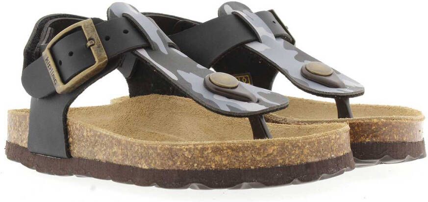 Kipling Sandaal Jongens Zwart/Grijs