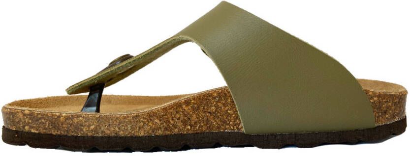Kipling Groene Slippers Juan 4 Khaki