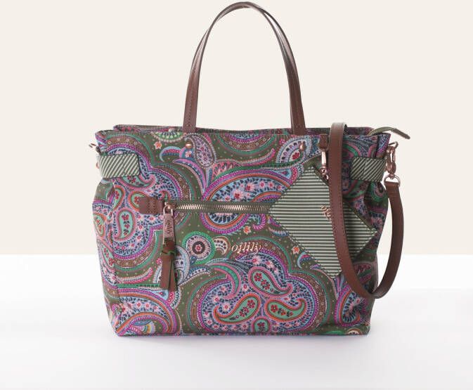 Oilily Helena Paisley Handbag cypres Damestas
