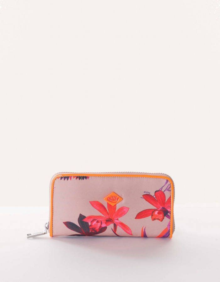 Oilily Zip Wallet III L sand beach Dames portemonnee