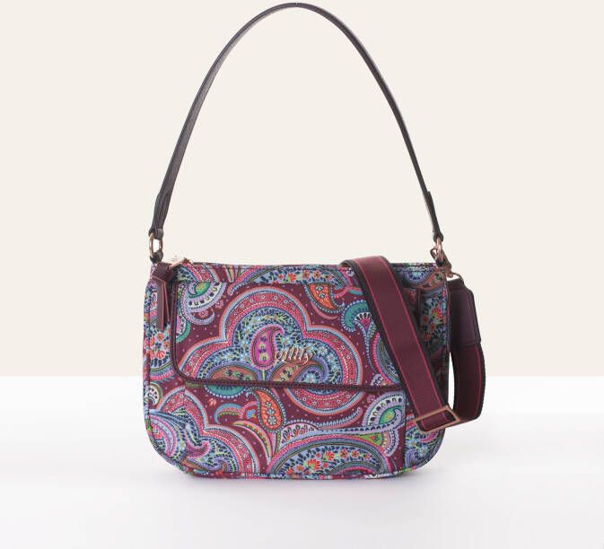 Oilily Helena Paisley M Flat Shoulder Bag port Damestas