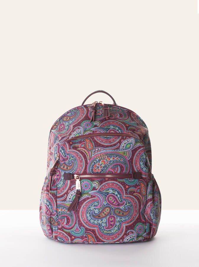 Oilily Helena Paisley Travel Backpack port Damestas