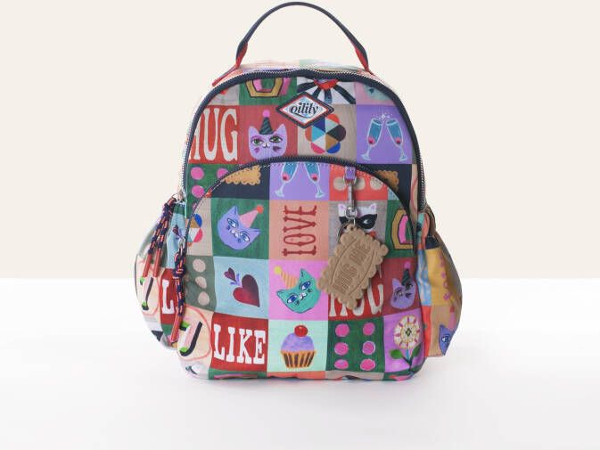 Oilily Honeycomb Backpack multicolor Damestas
