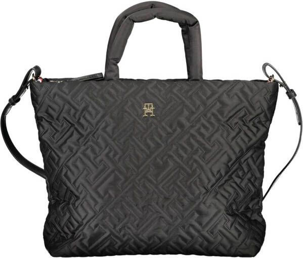 Tommy Hilfiger Zwarte Shopper Idol Tote Mono