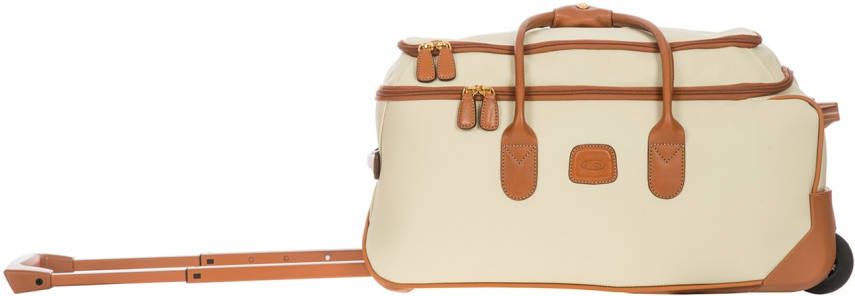 Bric's Bric&apos, s Firenze Holdall with Wheels 55 cream Reistas