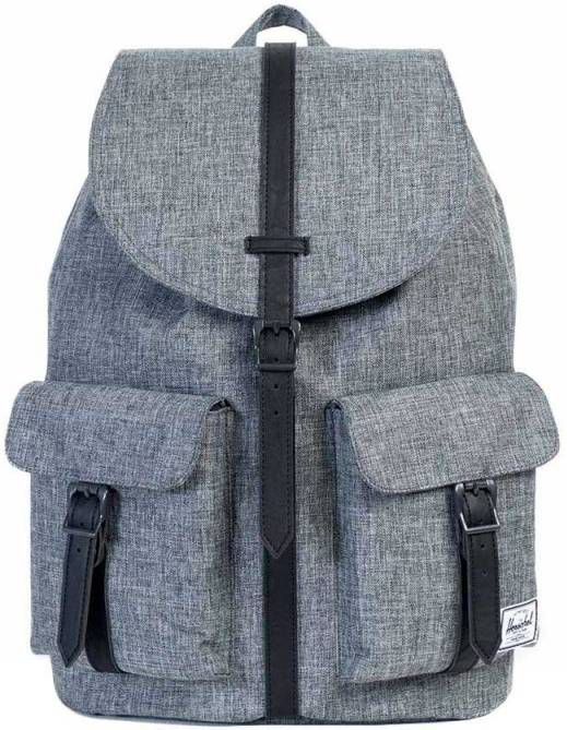 Herschel Supply Co. Dawson Rugzak raven crosshatch/black Laptoprugzak