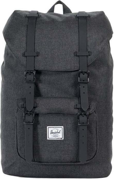 Herschel Supply Co. Little America Mid Volume Rugzak black crosshatch/black Laptoprugzak