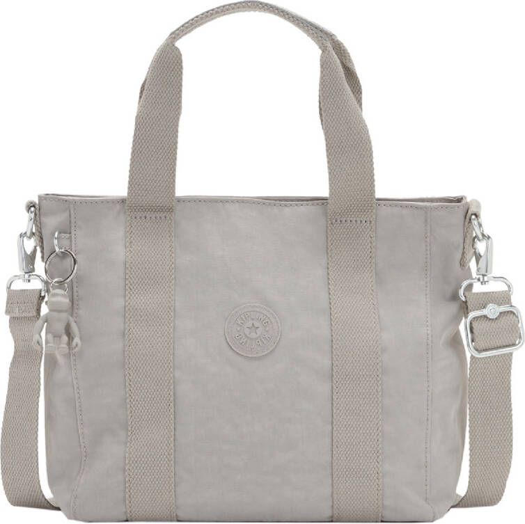 Kipling Asseni Mini Schoudertas grey gris Damestas