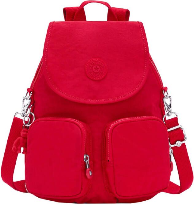 Kipling Firefly Up Rugzak red rouge Damestas