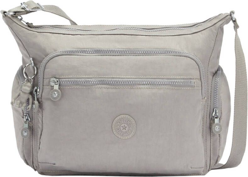 Kipling Gabbie Schoudertas grey gris Damestas