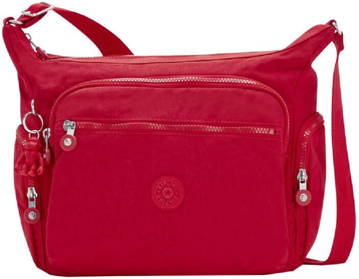 Kipling Gabbie Schoudertas red rouge Damestas