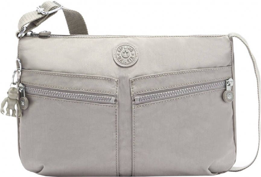 Kipling Izellah Schoudertas grey gris Damestas