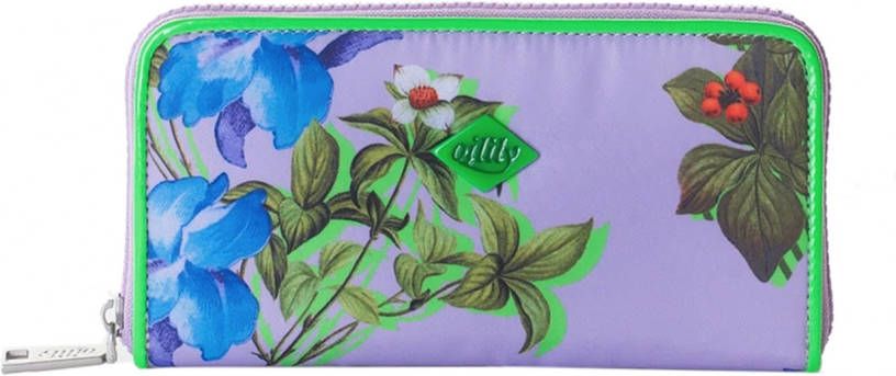Oilily Zip Wallet III L lilac Dames portemonnee