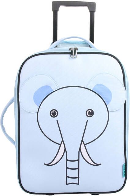 Orta Nova Classic Trolley Kids elephant Kinderkoffer