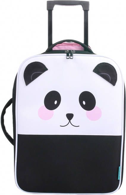 Orta Nova Classic Trolley Kids panda Kinderkoffer