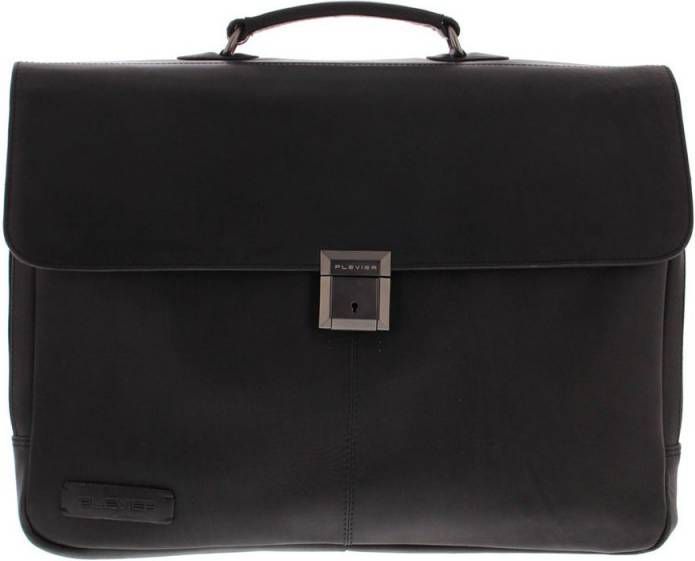 Plevier Laptop schoudertas Laptoptas Decca 17.3 inch Zwart