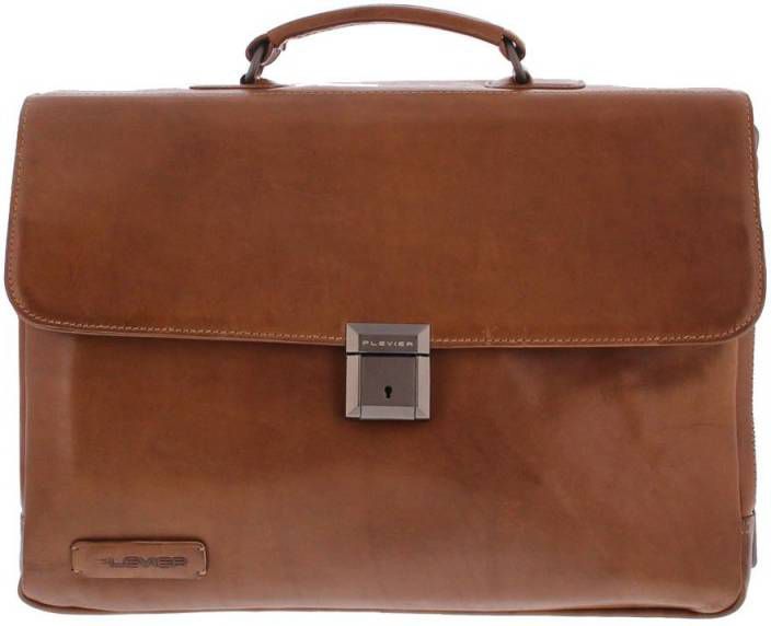 Plevier 15.6 Navigator Morse Aktetas 2 vaks 15.6' donkerbruin