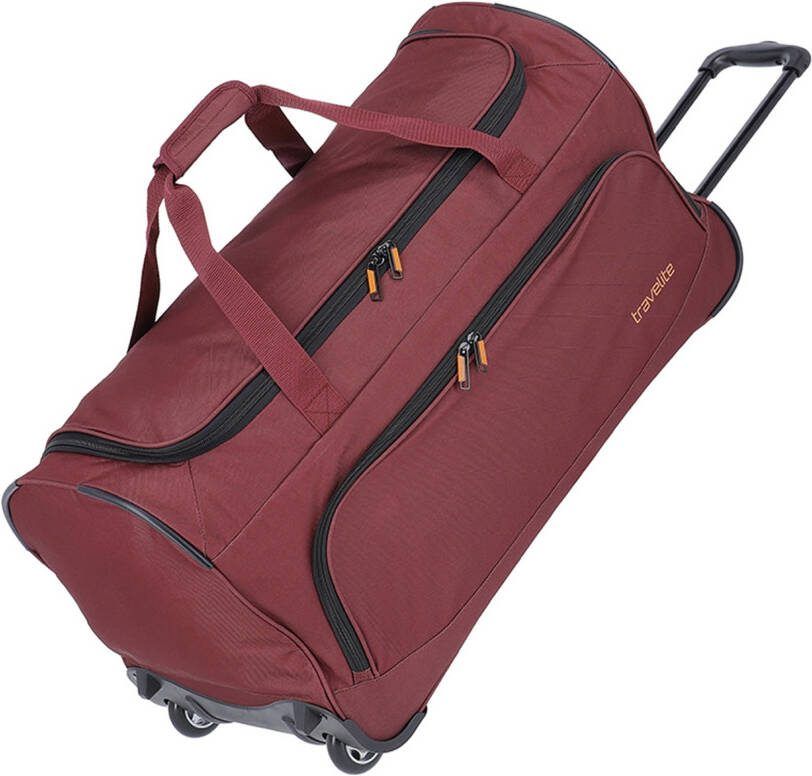 Travelite Basics Fresh Trolley Travel Bag 71 dark red Trolley Reistas