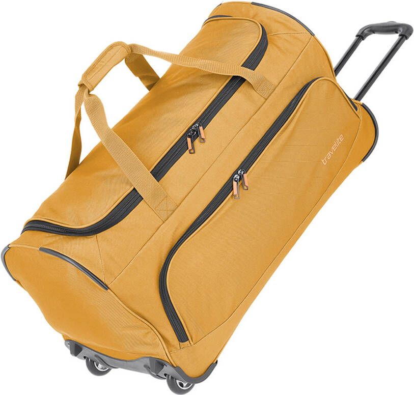 Travelite Basics Fresh Trolley Travel Bag 71 yellow Trolley Reistas