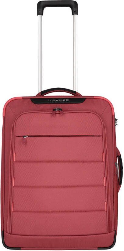 Travelite Skaii 2 Wheel Hybrid Trolley S Expandable red Trolley