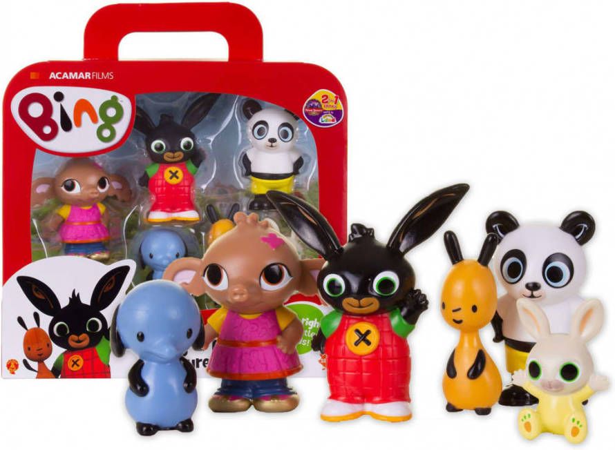 Spectron Bing & Friends poppen cadeauset 6-delig