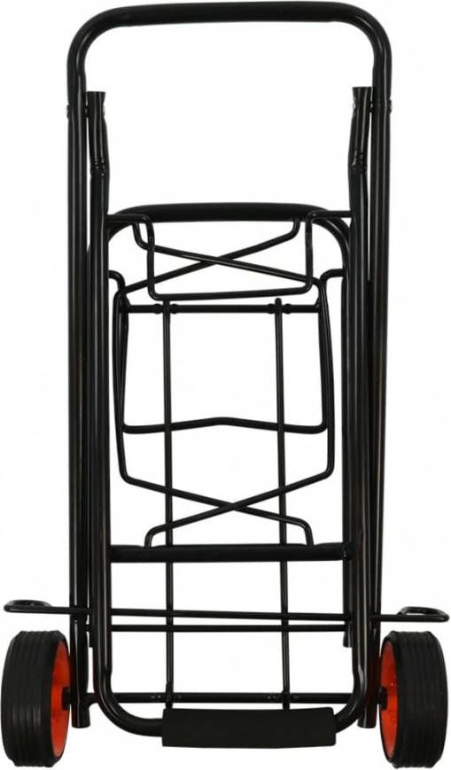 ProPlus inklapbare bagagetrolley staal zwart 30 kg