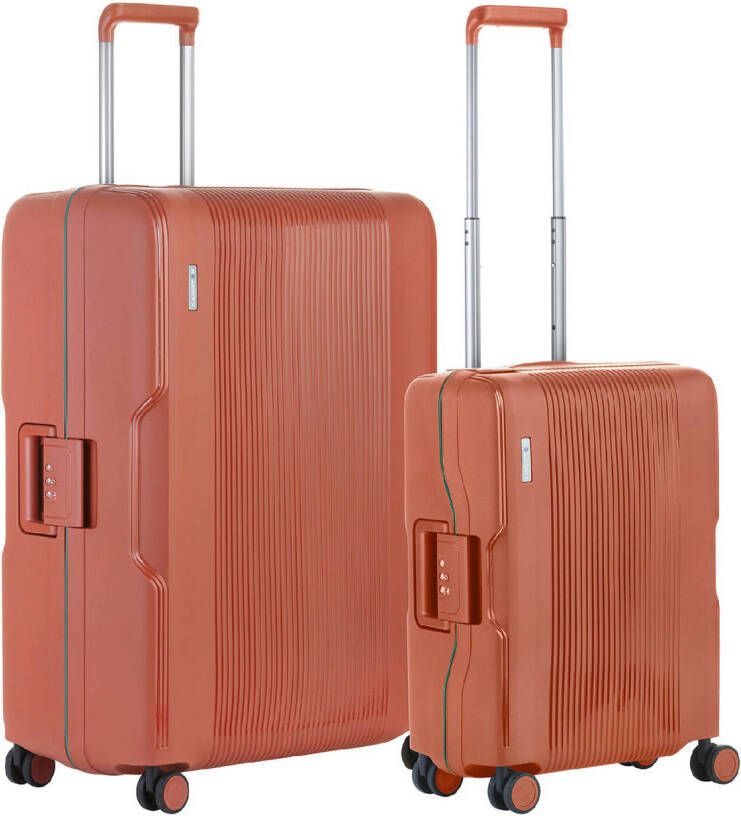 CarryOn trolleyset Protector set van 2 cognac