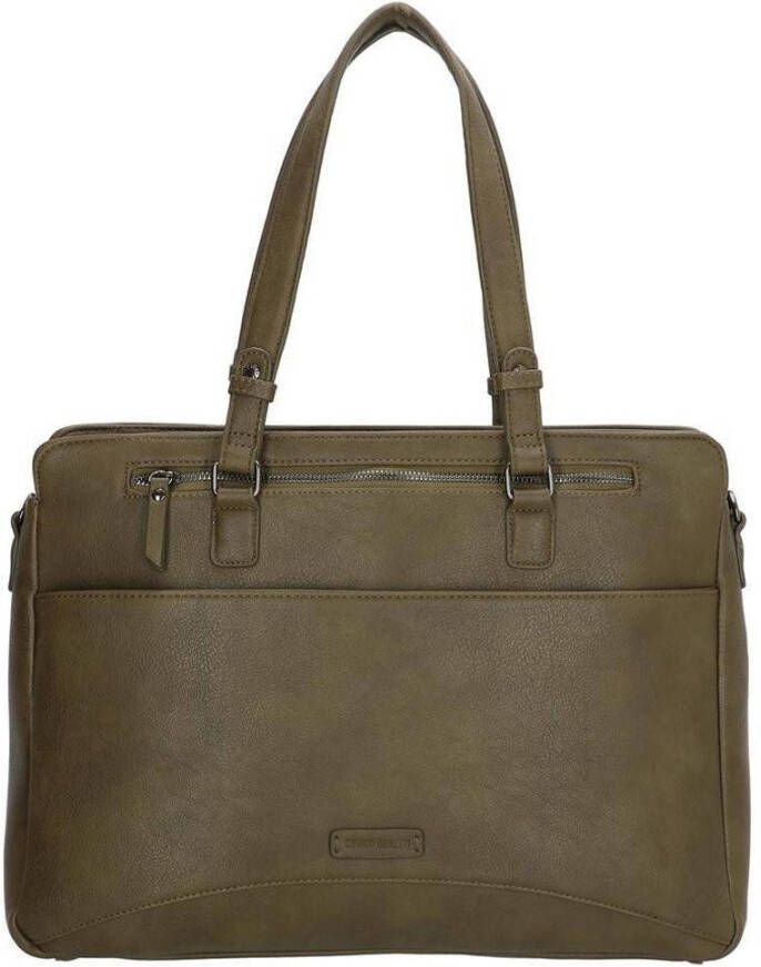 Enrico Benetti Lily Laptoptas/Business Tas 14" olijf