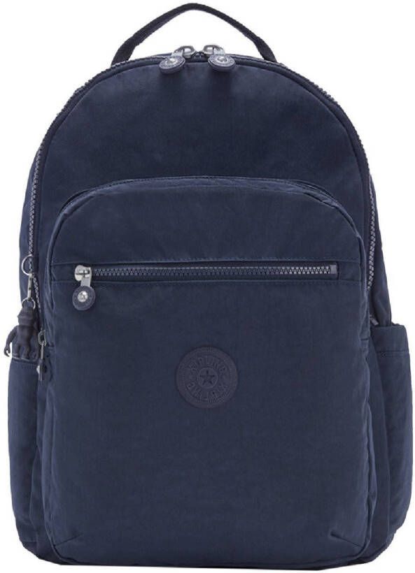 Kipling Seoul Rugzak blue bleu 2 backpack