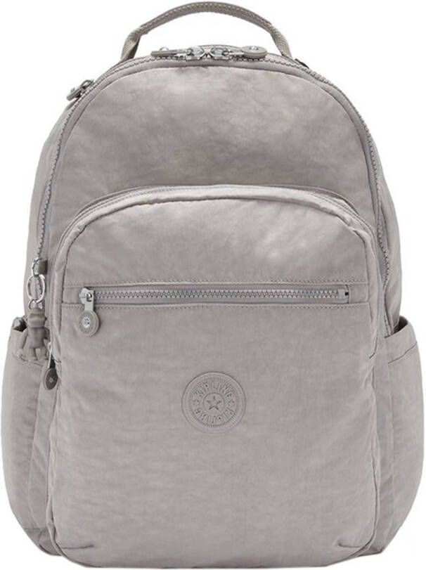 Kipling Seoul Rugzak grey gris backpack