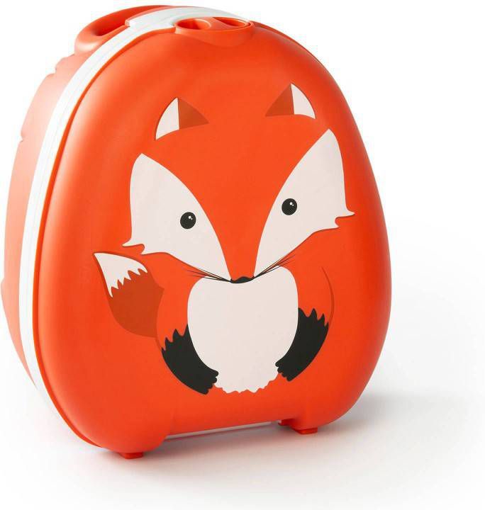 Kinderveiligheidswinkel Jippie&apos, s Plaspotje My Carry Potty Vos 26 X 15 Cm Oranje/wit