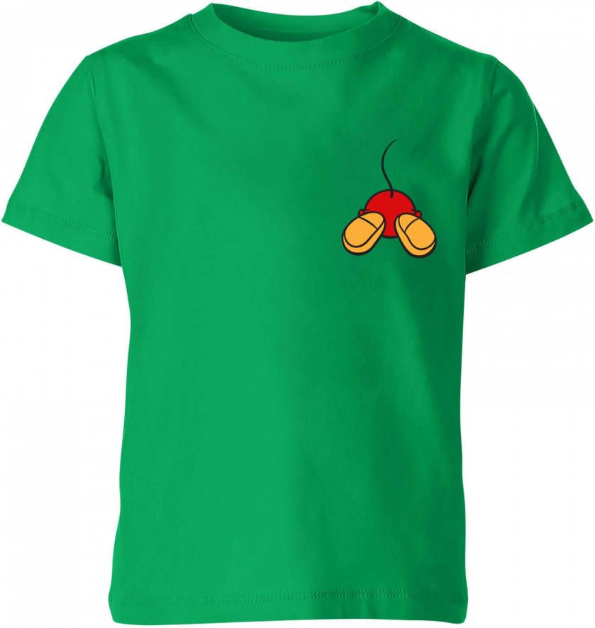 Disney Mickey Mouse Backside Kids' T Shirt Green 146/152(11 12 jaar) Groen